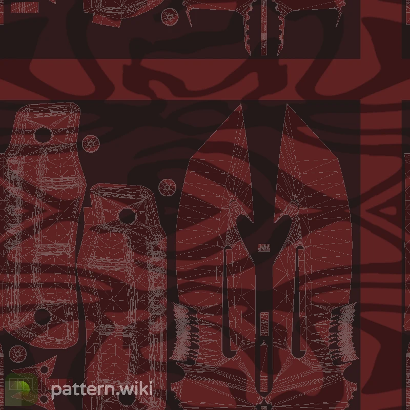 Survival Knife Slaughter seed 336 pattern template