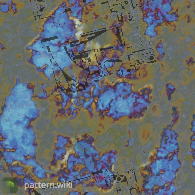 AK-47 Case Hardened seed 457 pattern template