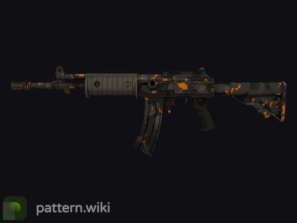 Galil AR Orange DDPAT seed 390