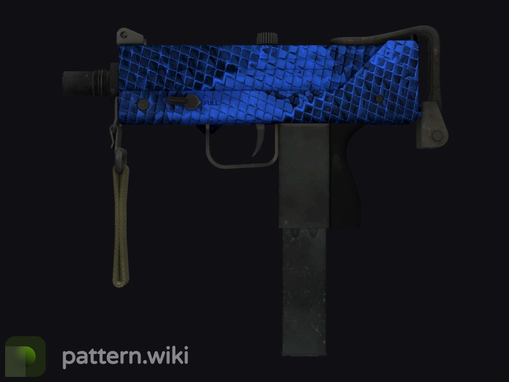 MAC-10 Lapis Gator seed 9