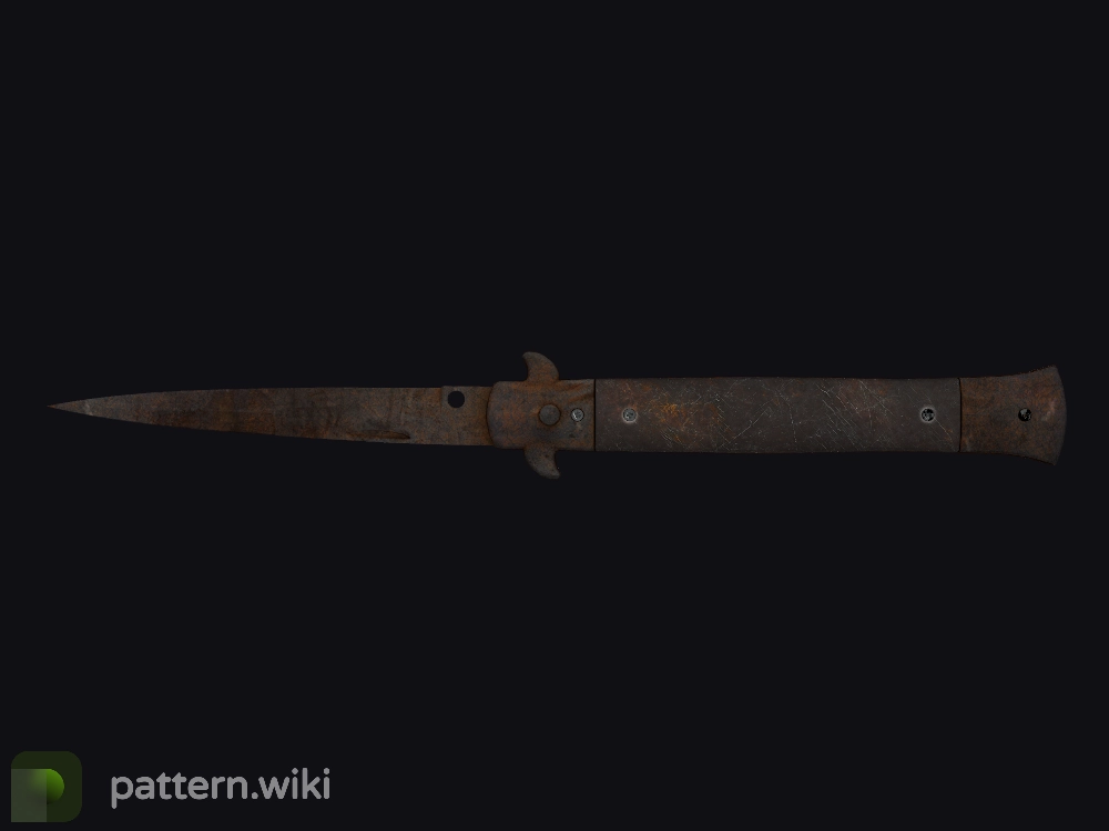 Stiletto Knife Rust Coat seed 794