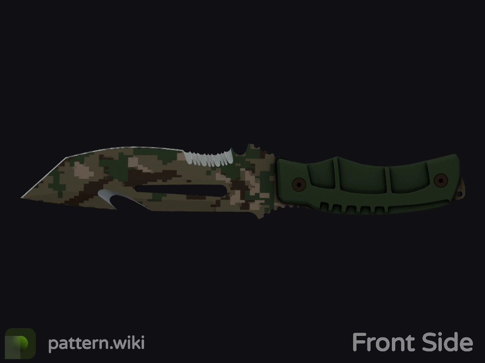 Survival Knife Forest DDPAT seed 335