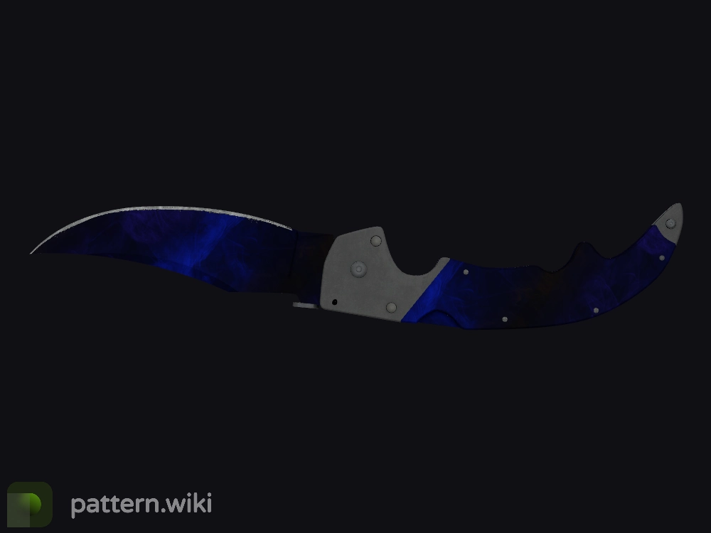 Falchion Knife Doppler seed 348