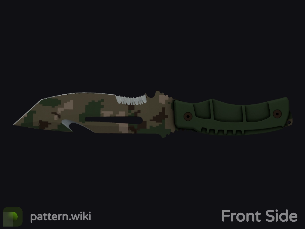 Survival Knife Forest DDPAT seed 524