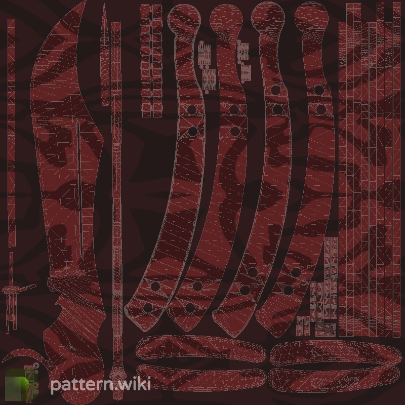 Butterfly Knife Slaughter seed 498 pattern template