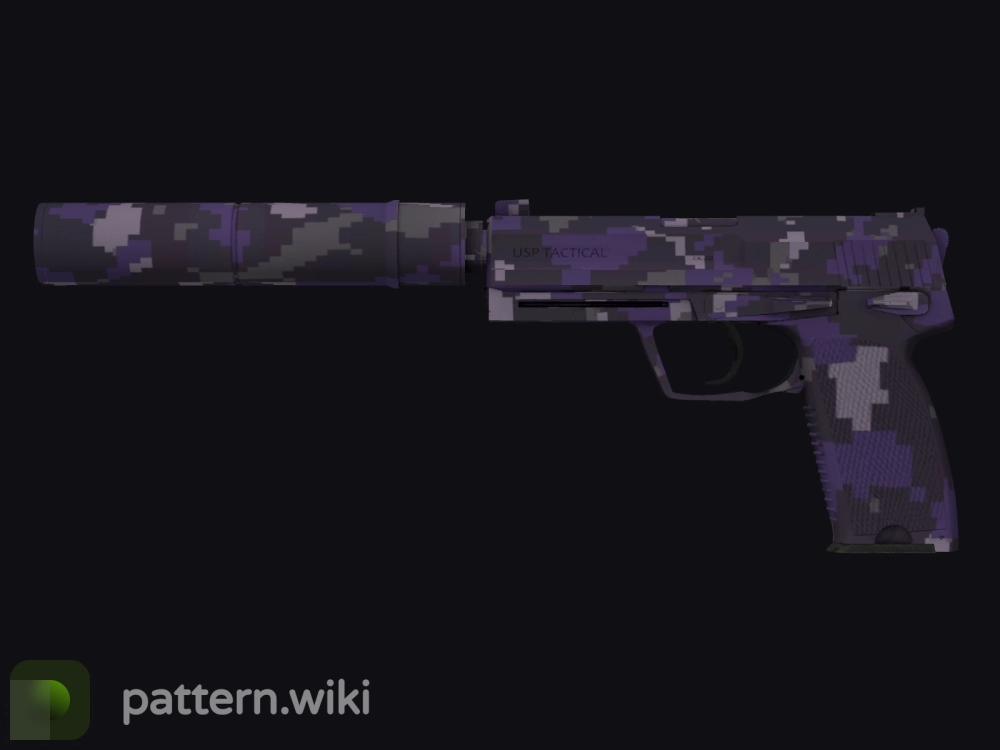 USP-S Purple DDPAT seed 261