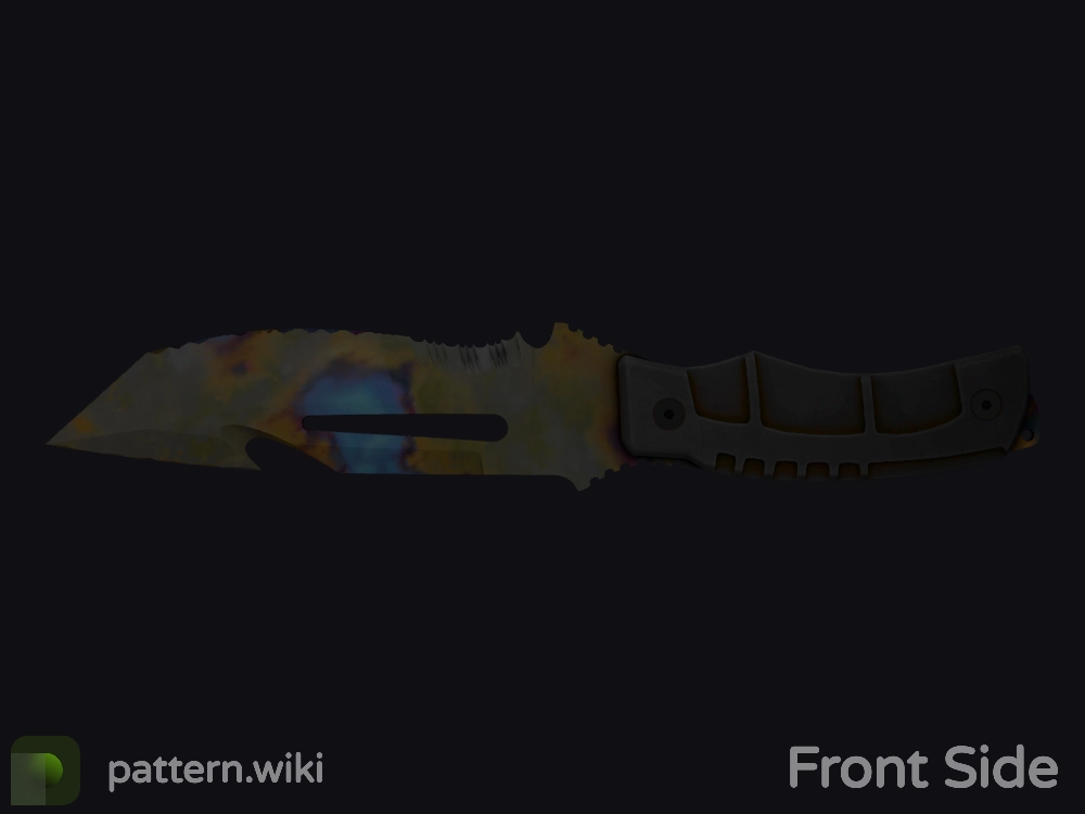 Survival Knife Case Hardened seed 343