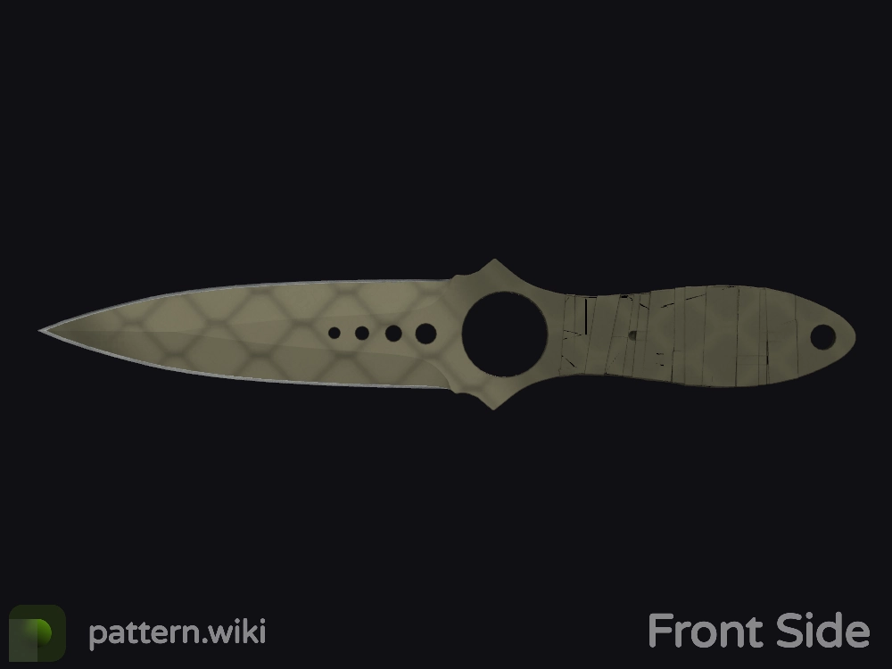 Skeleton Knife Safari Mesh seed 393