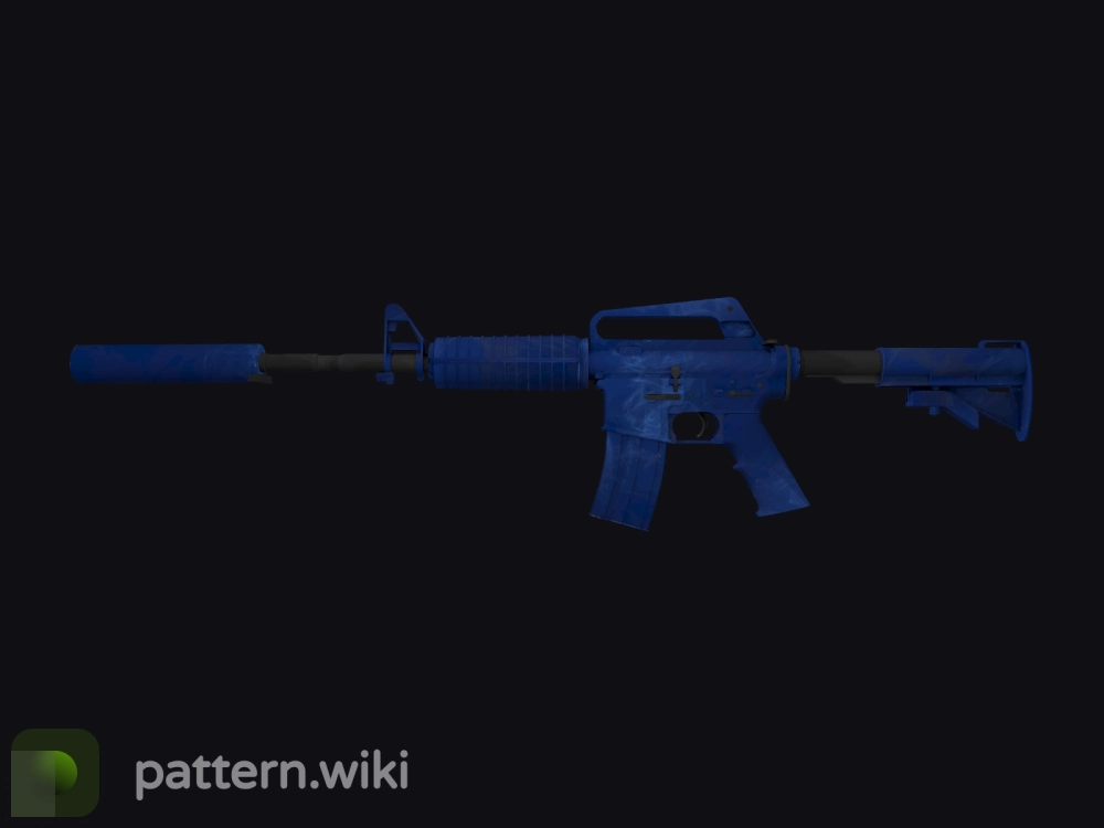 M4A1-S Blue Phosphor seed 79