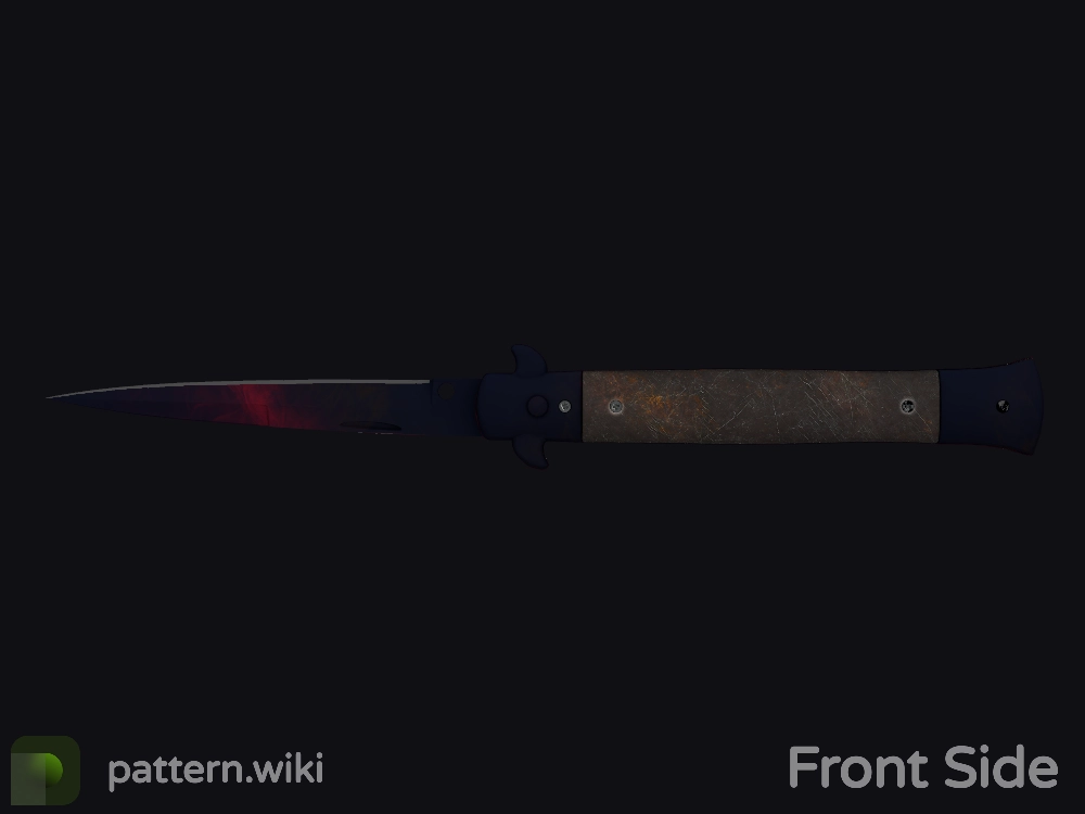 Stiletto Knife Doppler seed 466