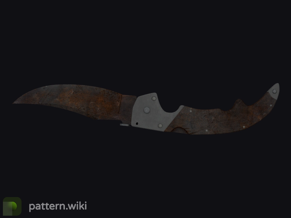 Falchion Knife Rust Coat seed 602