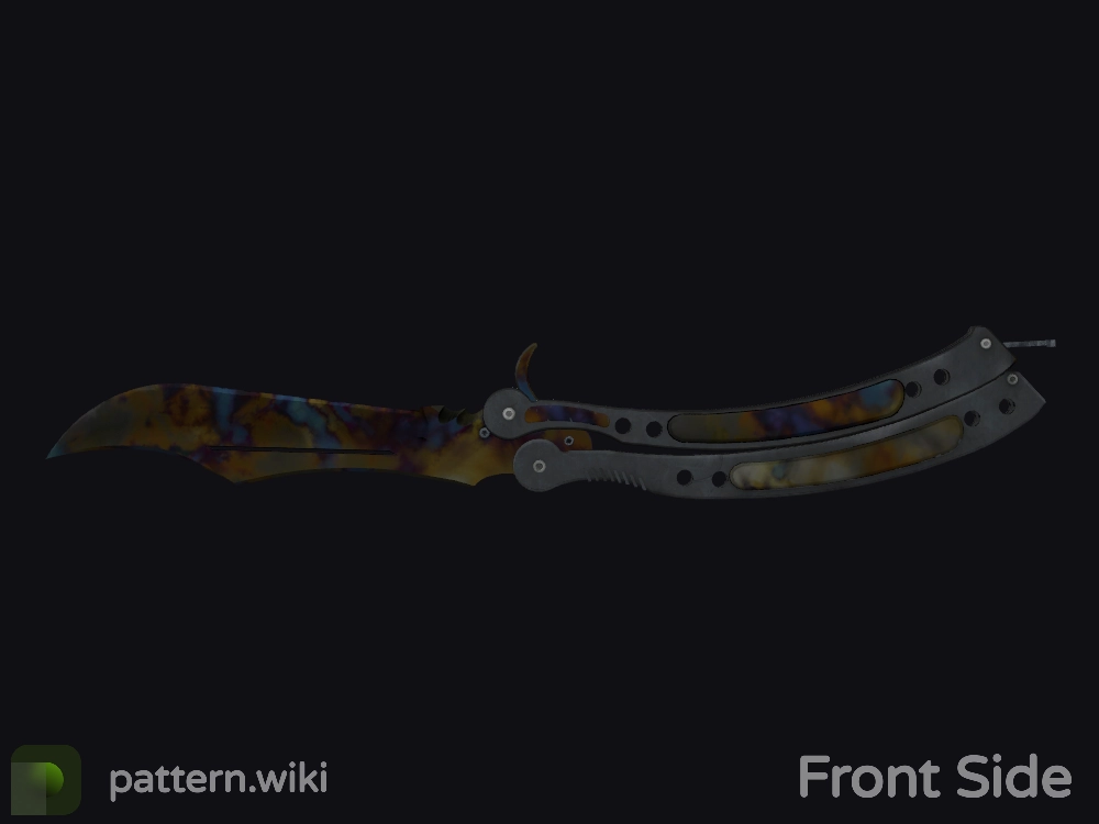 Butterfly Knife Case Hardened seed 374