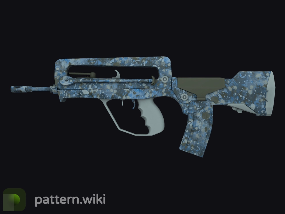 FAMAS Cyanospatter seed 96