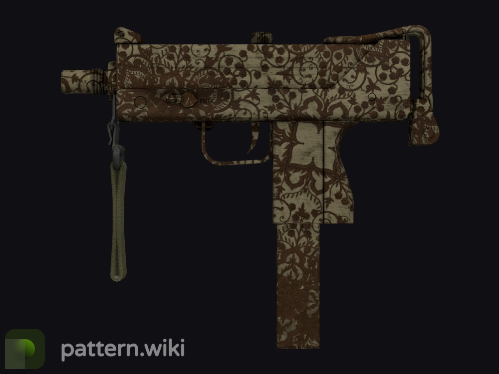 MAC-10 Sienna Damask seed 999