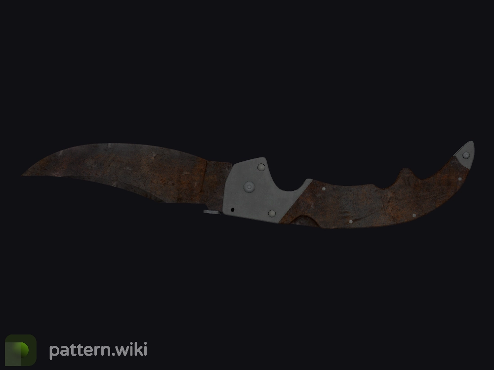 Falchion Knife Rust Coat seed 493