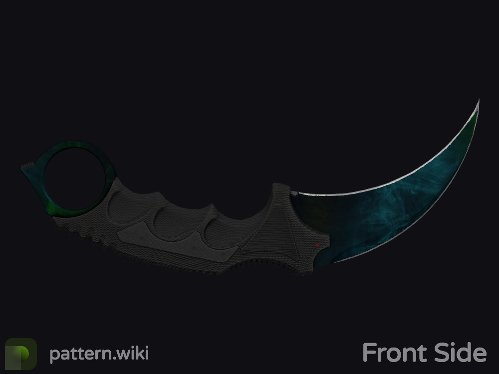 Karambit Gamma Doppler seed 455