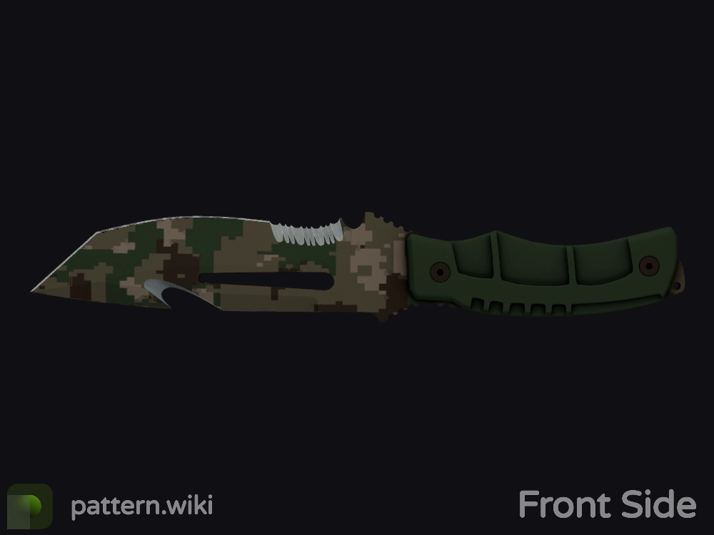 Survival Knife Forest DDPAT seed 168