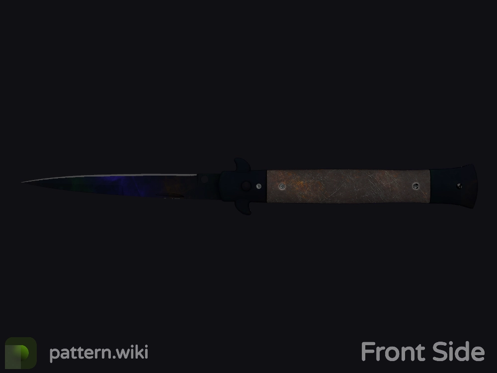 Stiletto Knife Doppler seed 539