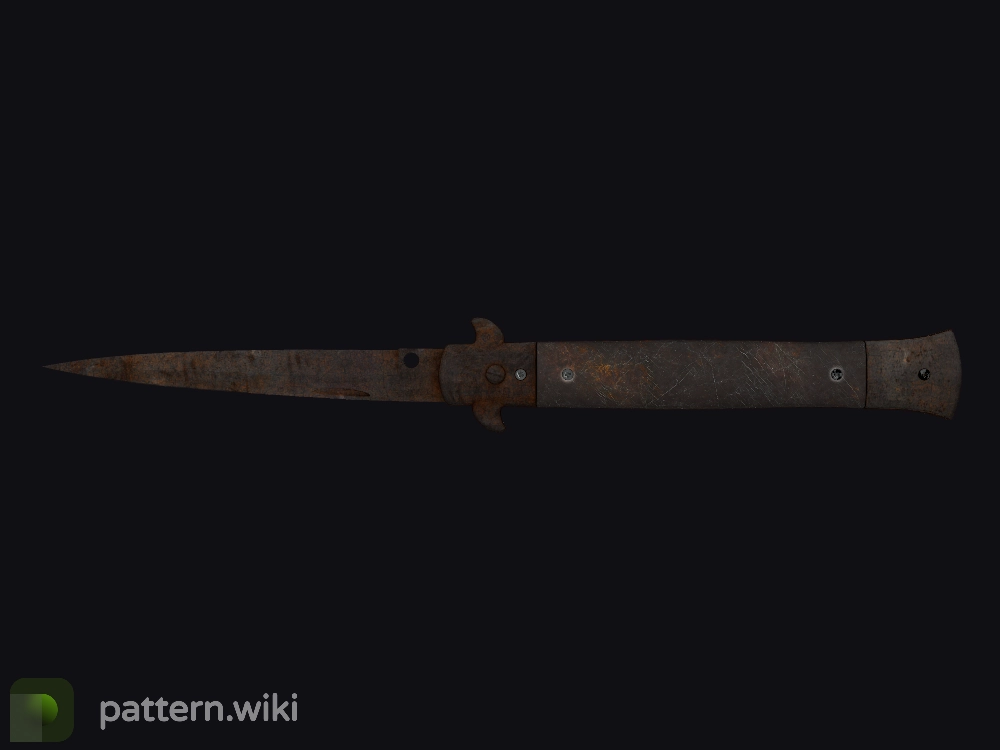 Stiletto Knife Rust Coat seed 787