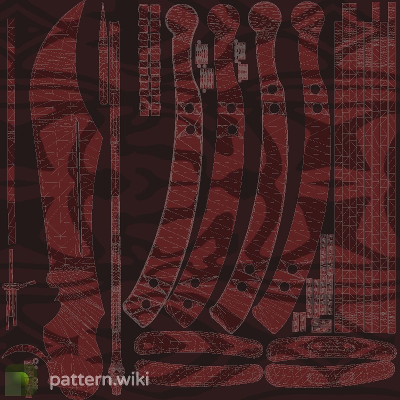 Butterfly Knife Slaughter seed 652 pattern template