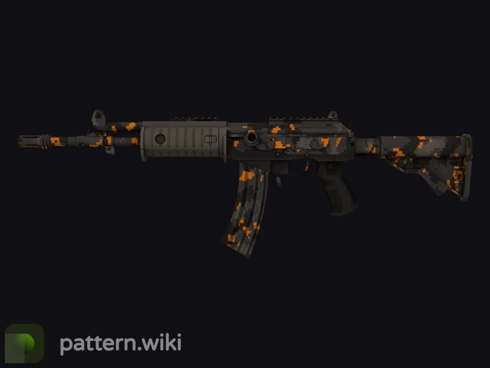 Galil AR Orange DDPAT seed 267