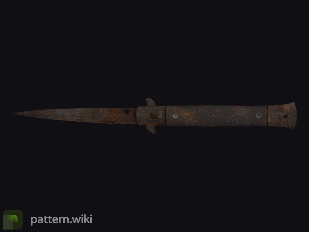 Stiletto Knife Rust Coat seed 694