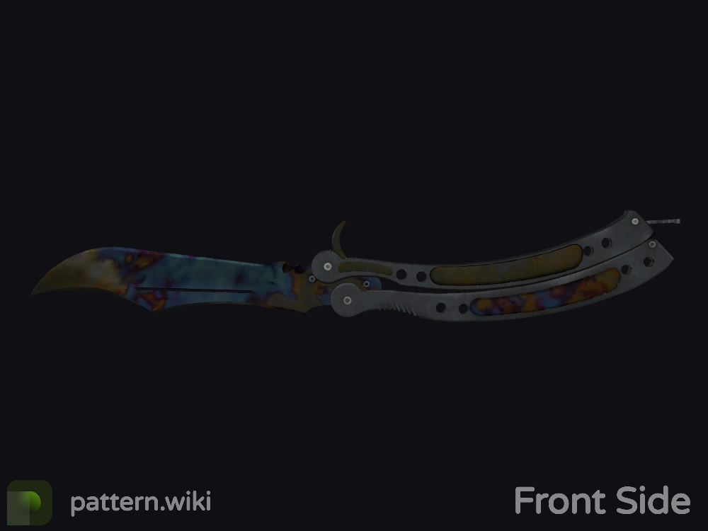 Butterfly Knife Case Hardened seed 43