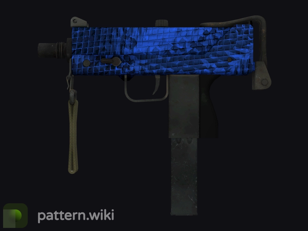 MAC-10 Lapis Gator seed 265