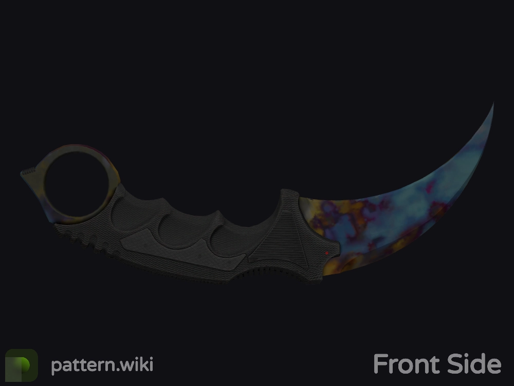 Karambit Case Hardened seed 985