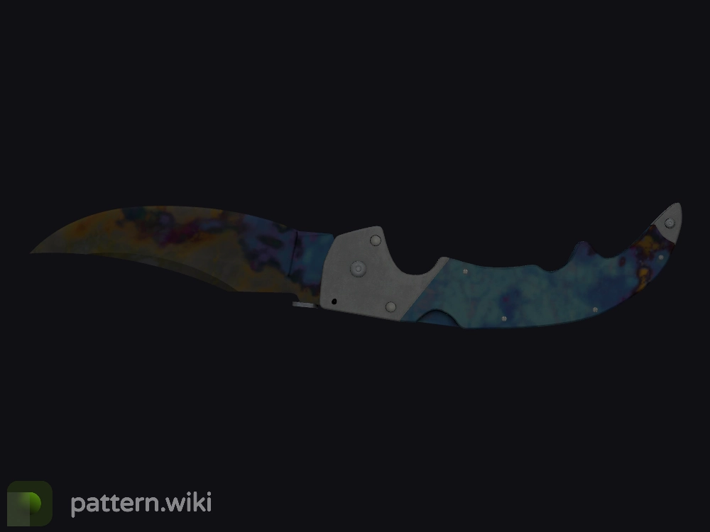 Falchion Knife Case Hardened seed 577