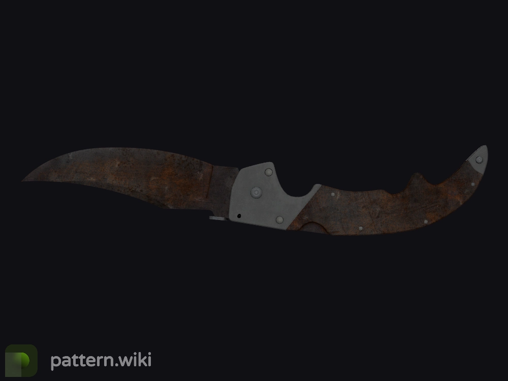 Falchion Knife Rust Coat seed 324