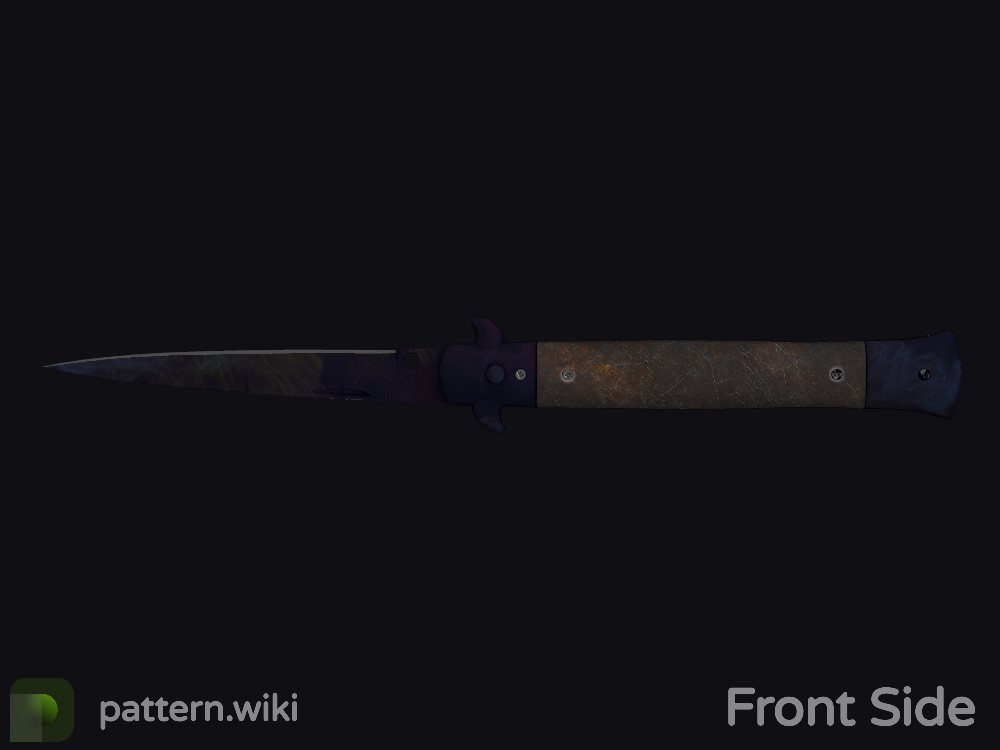 Stiletto Knife Doppler seed 754