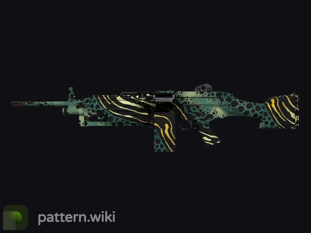 M249 Emerald Poison Dart seed 528