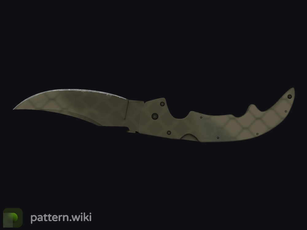 Falchion Knife Safari Mesh seed 30