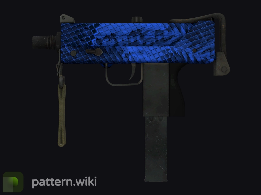 MAC-10 Lapis Gator seed 631