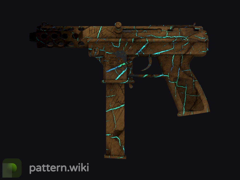 Tec-9 Cracked Opal seed 255