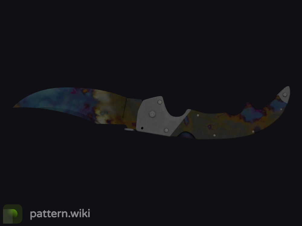 Falchion Knife Case Hardened seed 580