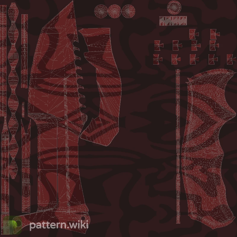 Huntsman Knife Slaughter seed 117 pattern template