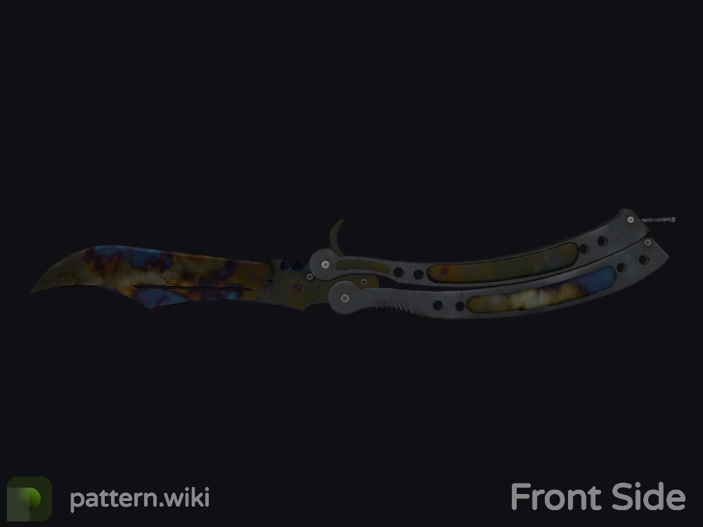 Butterfly Knife Case Hardened seed 840