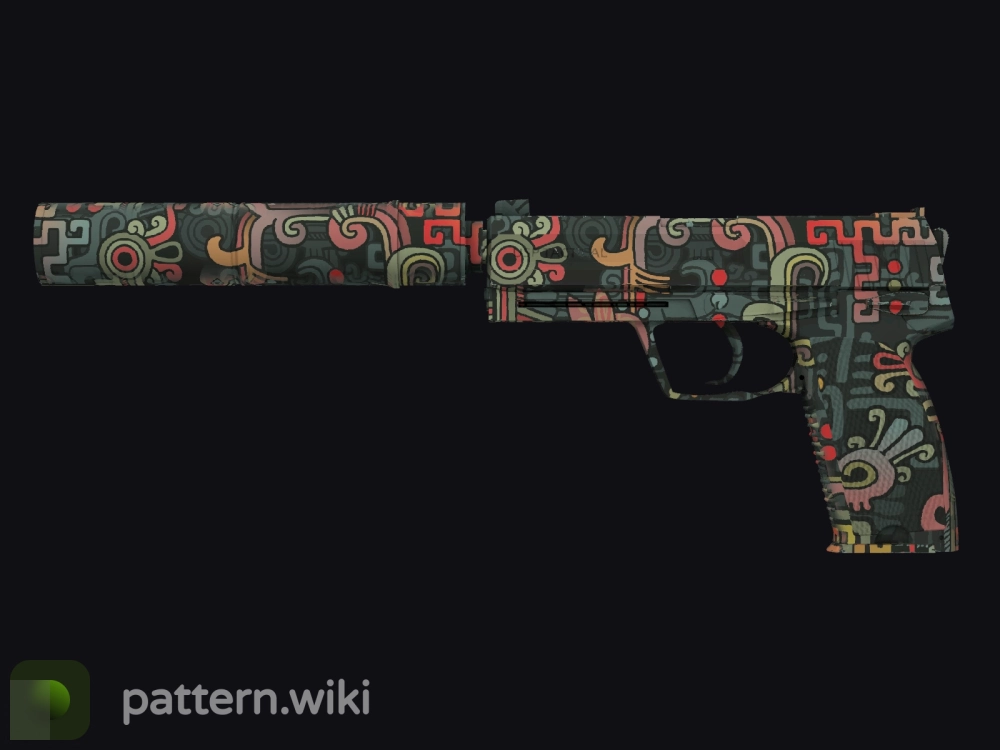 USP-S Ancient Visions seed 971