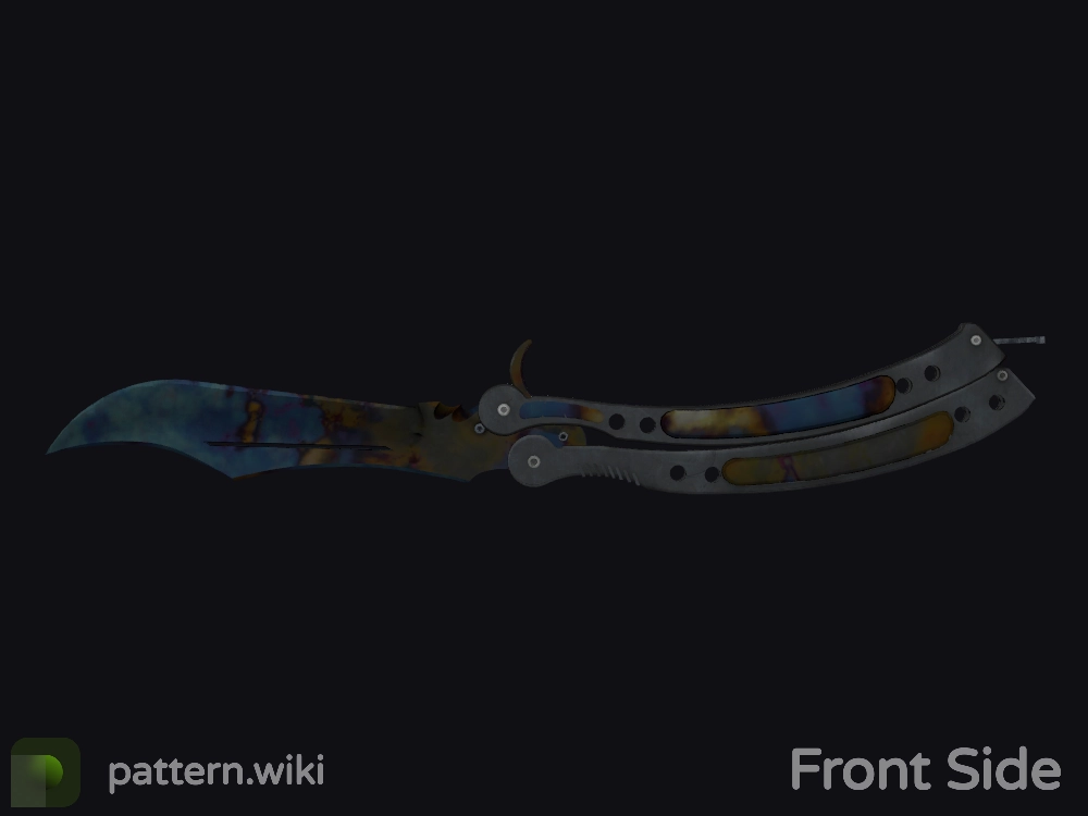 Butterfly Knife Case Hardened seed 664