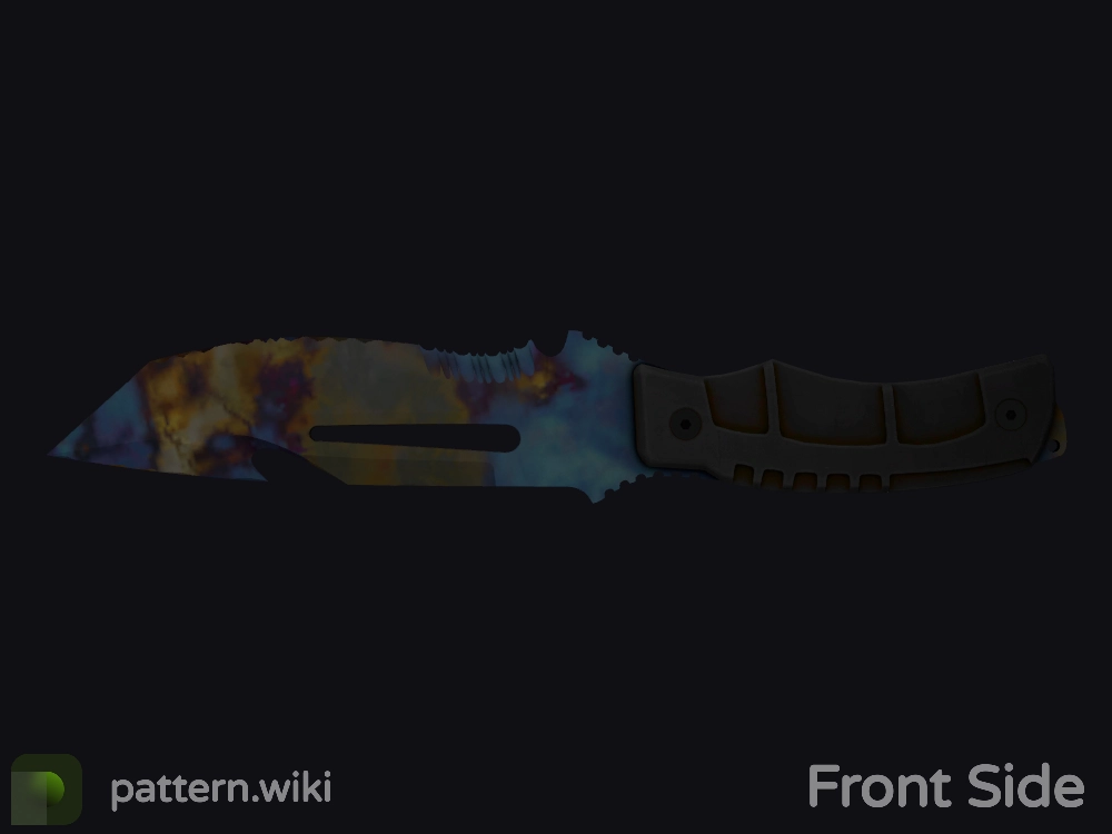 Survival Knife Case Hardened seed 114