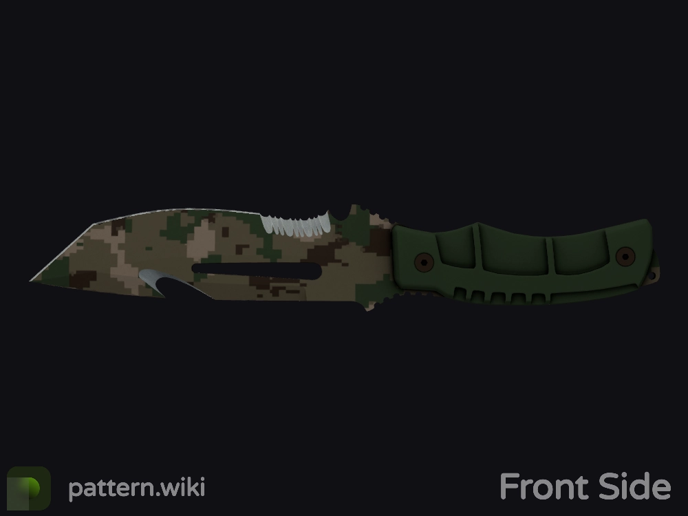 Survival Knife Forest DDPAT seed 549