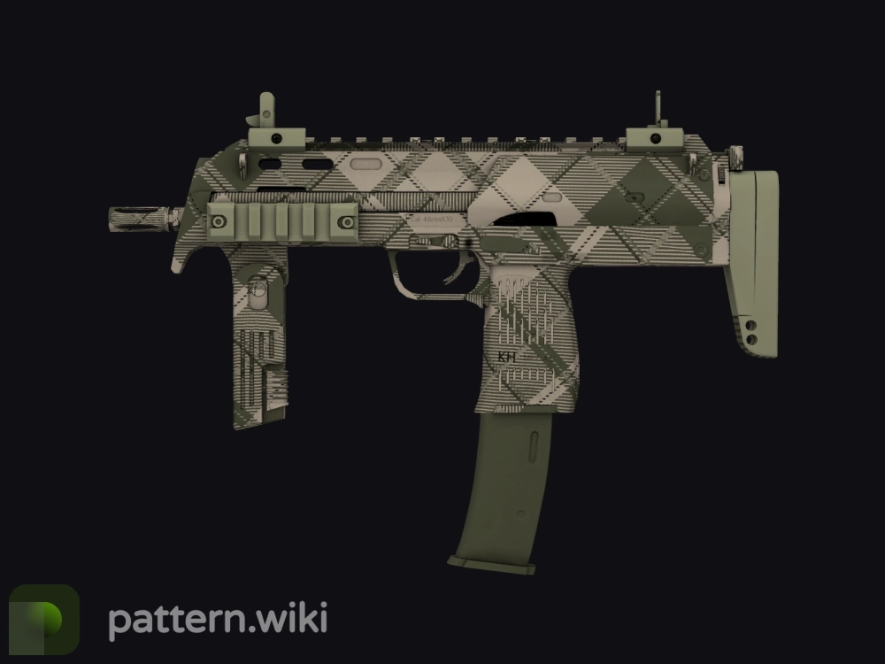 MP7 Olive Plaid seed 982