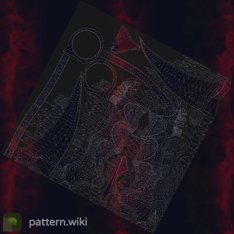 Karambit Doppler seed 371 pattern template