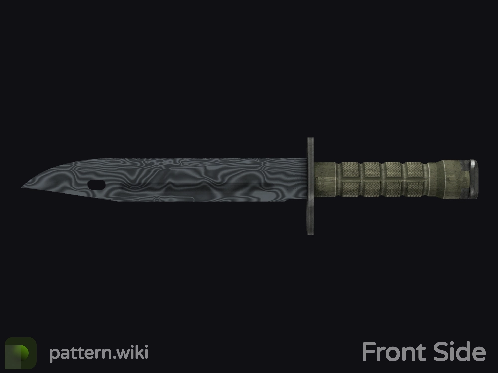 Bayonet Damascus Steel seed 901