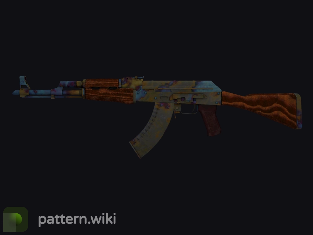 AK-47 Case Hardened seed 418