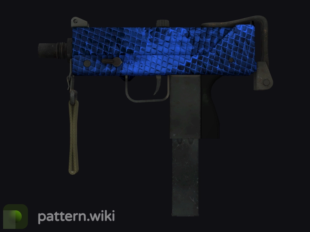 MAC-10 Lapis Gator seed 183