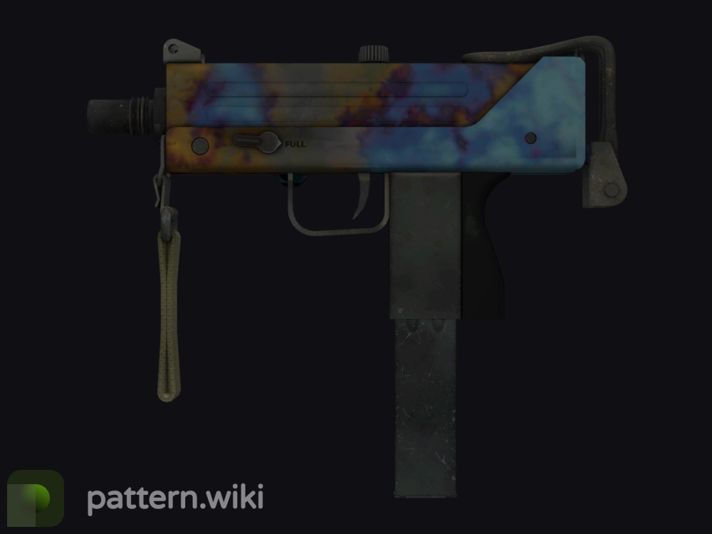 MAC-10 Case Hardened seed 6