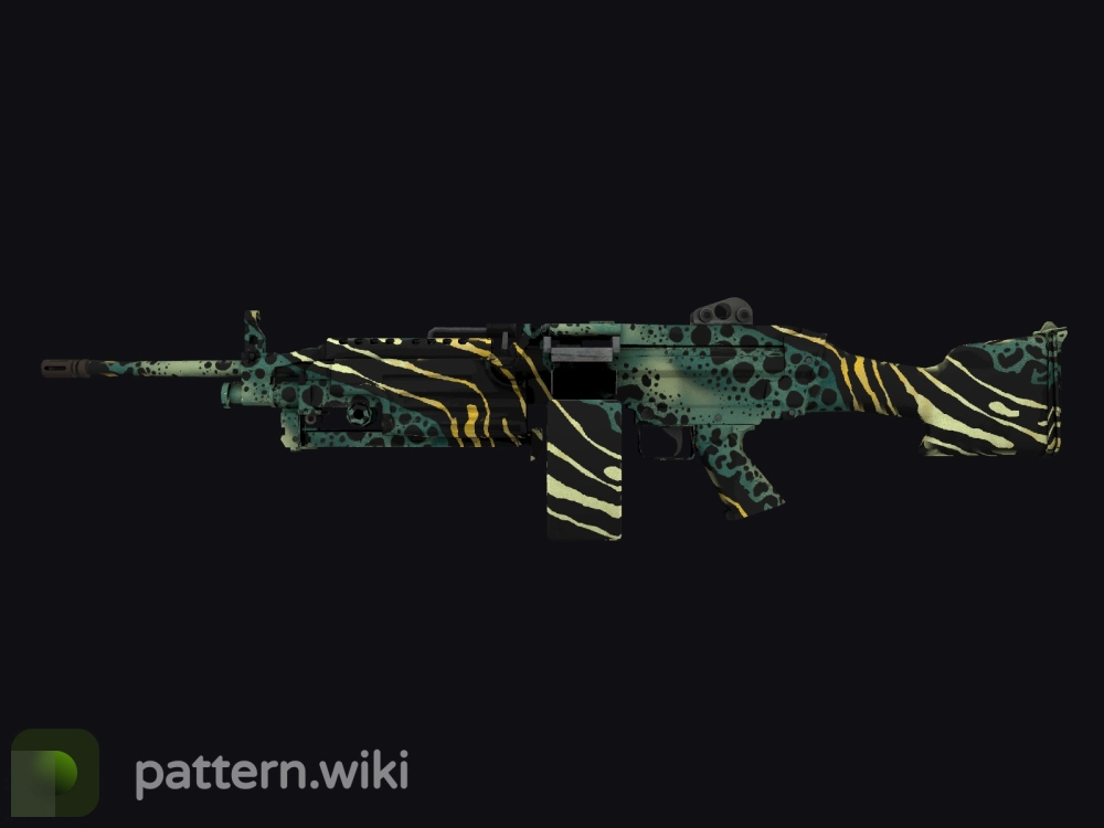 M249 Emerald Poison Dart seed 265